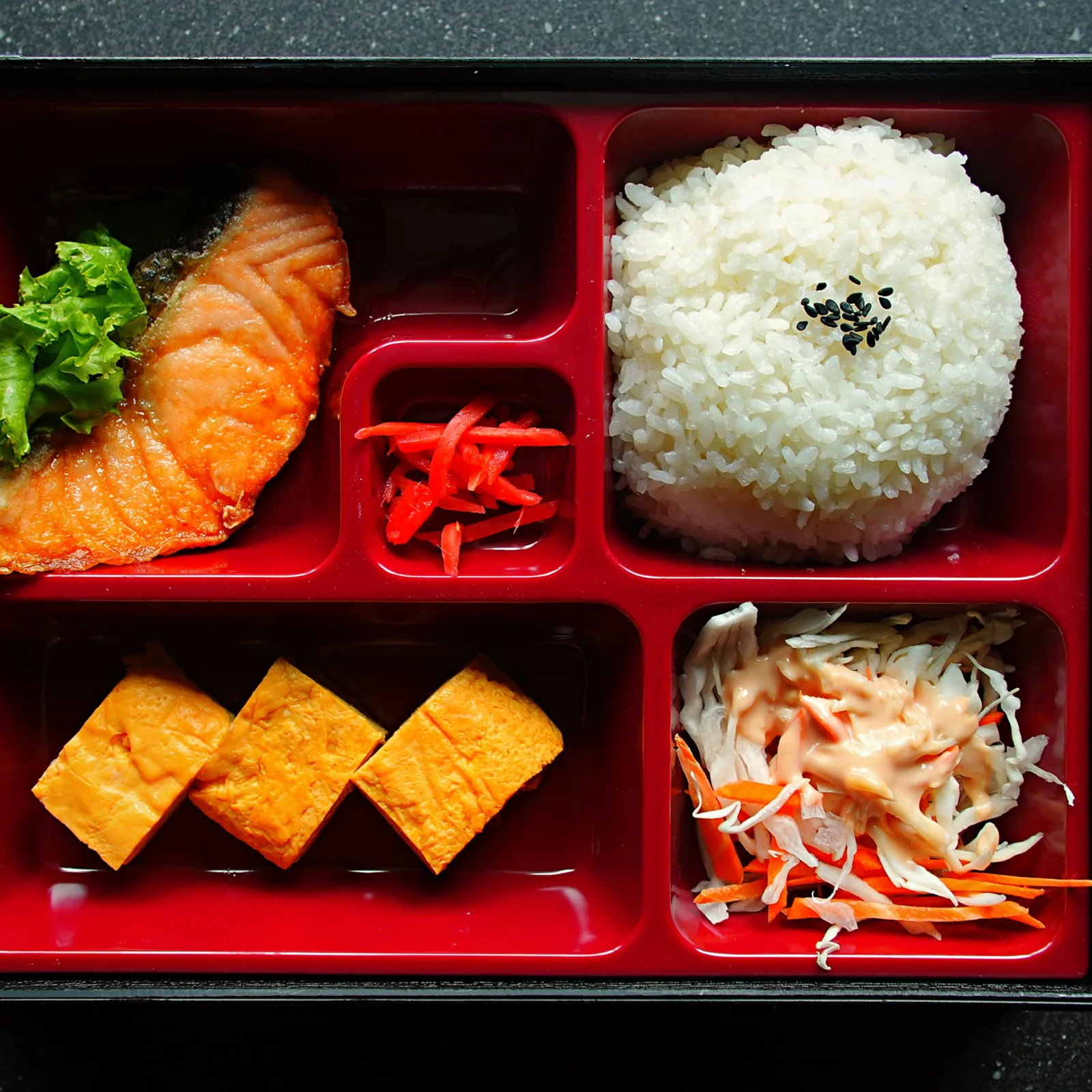 A dish from the JINSEI kitchen