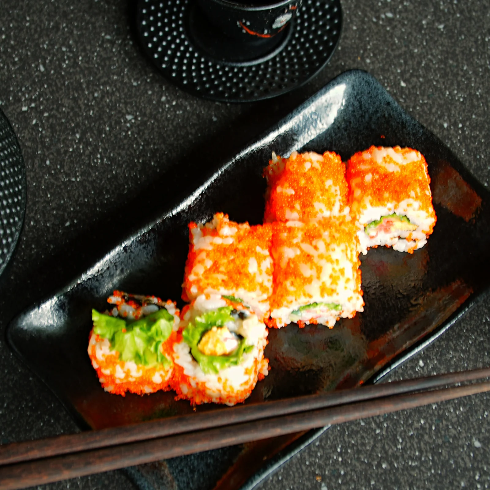 A dish from the JINSEI kitchen