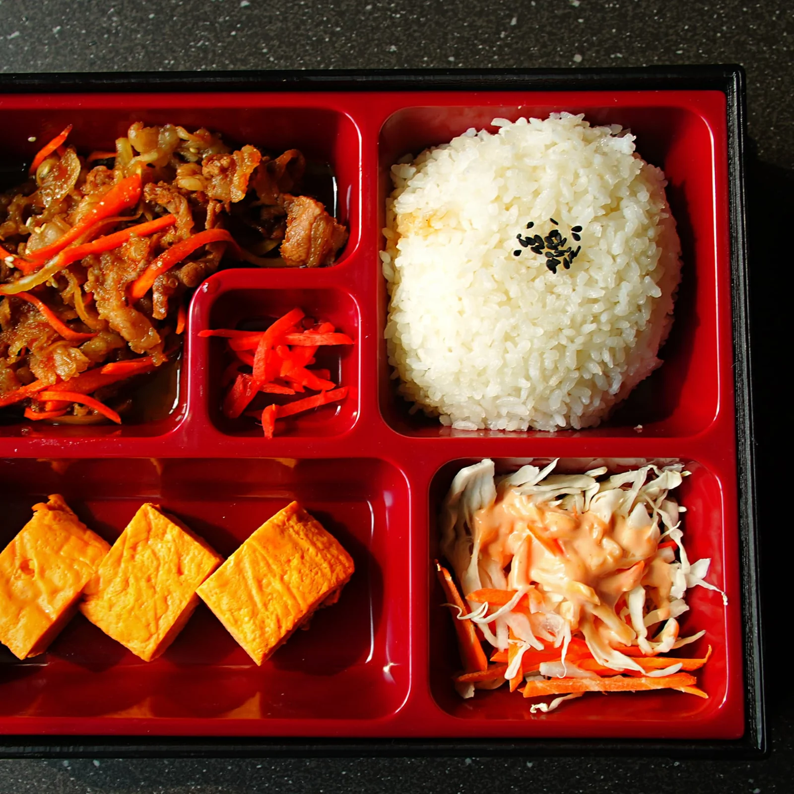 A dish from the JINSEI kitchen