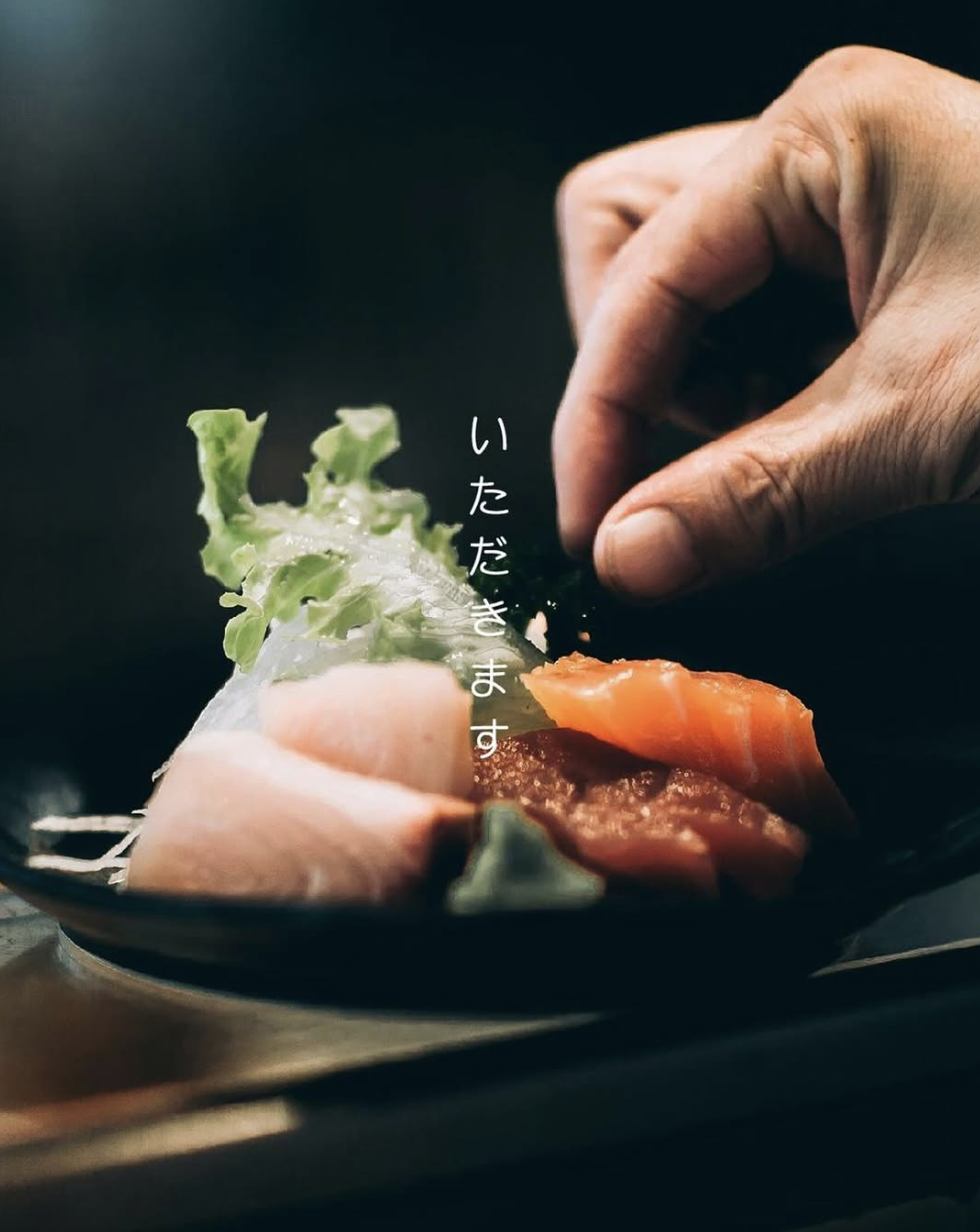 Sashimi prepared at JINSEI